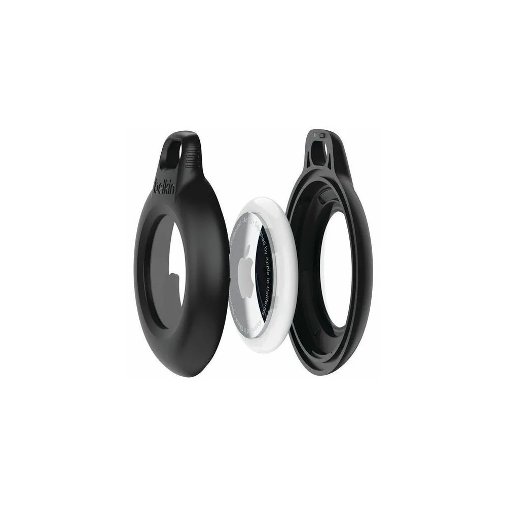 Belkin MSC014BTBK WATERPROOF AIRTAG HOLDER+KEY RING 2PK - Image 3