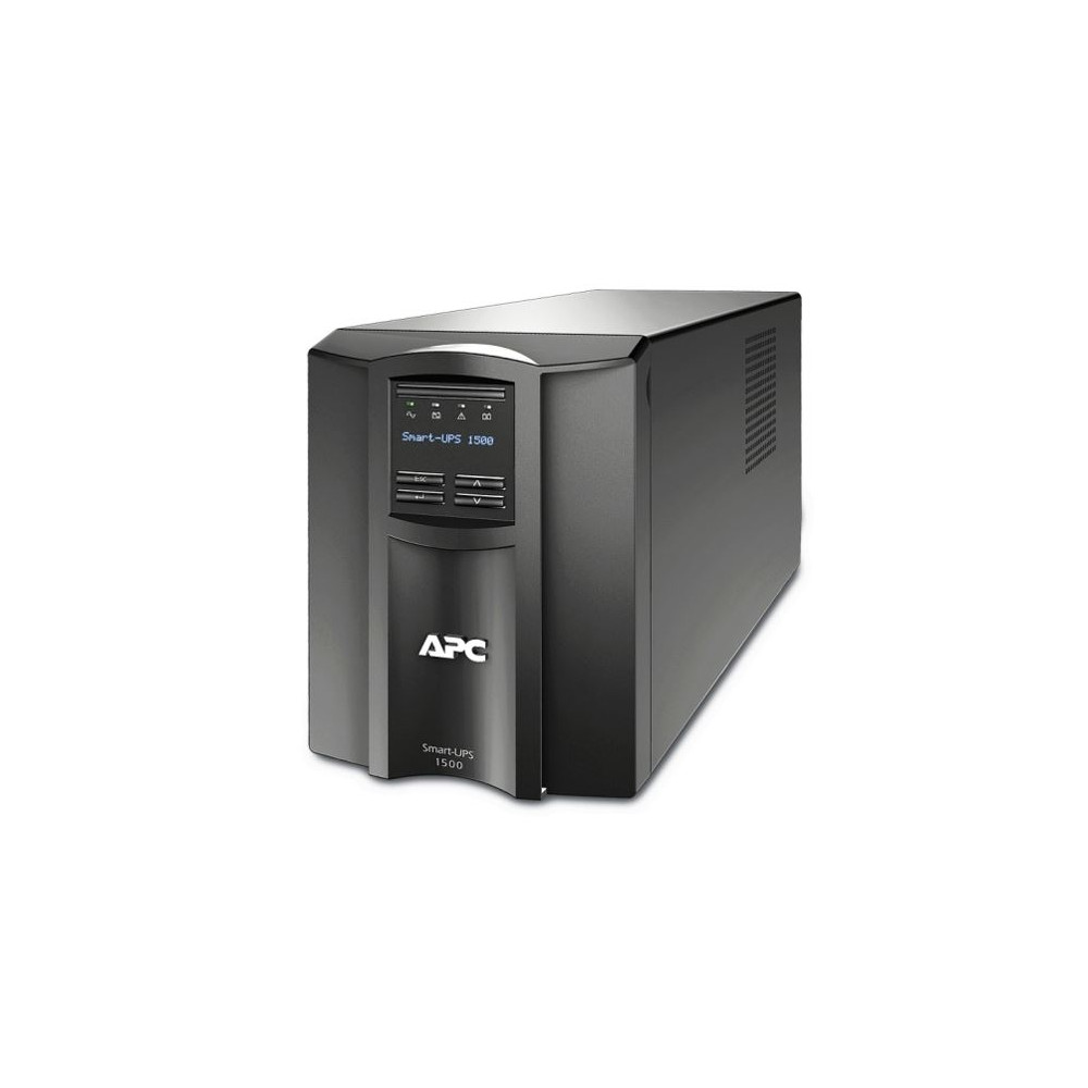 APC SMT1500IC SMART UPS (SMT), 1500VA, 230V, LCD, TOWER WITH SMART SLOT - 3YR WTY - Image 1