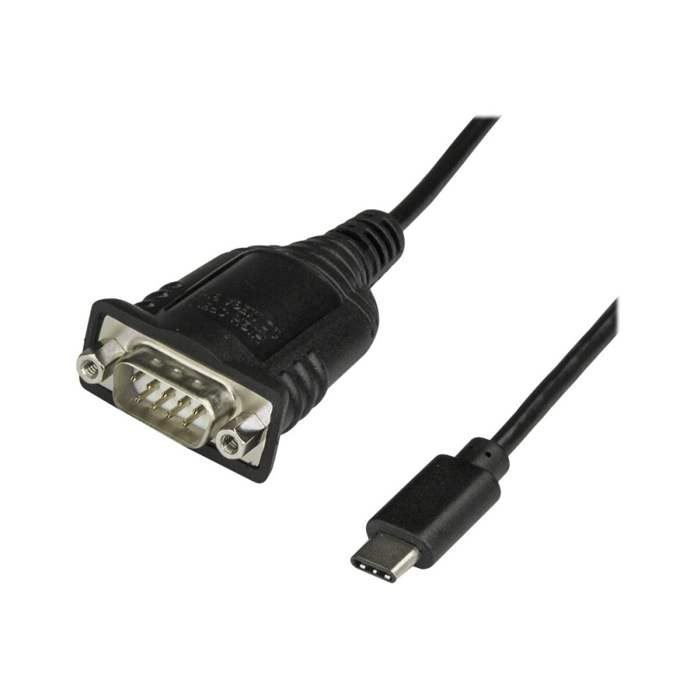 StarTech ICUSB232C USB-C TO RS232 DB9 SERIAL ADAPTER, M/M, 40CM, 2YR - Image 2