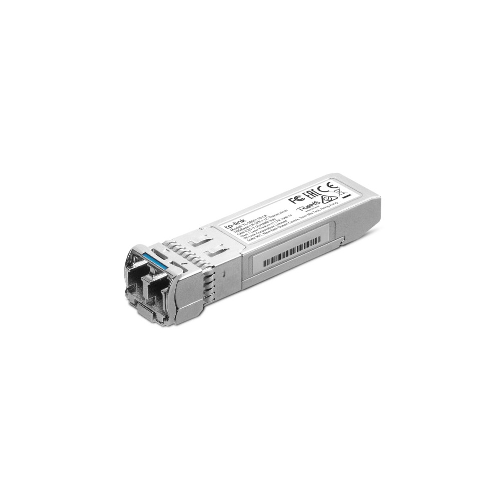 TP-LINK SM5110-LR OMADA 10GBASE-LR SFP+ LC TRANSCEIVER MODULE, SINGLE MODE, 10KM, 3YR - Image 1