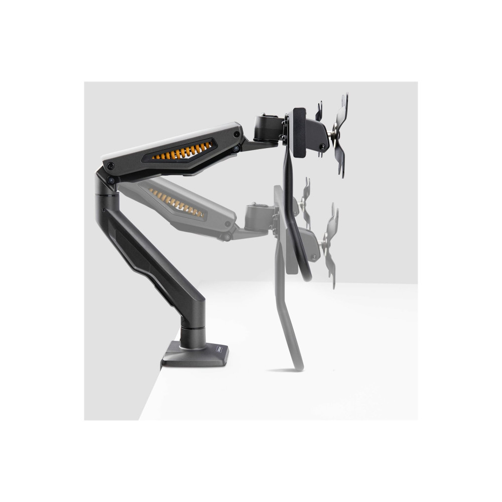 StarTech H2M1AS2-MONITOR-ARM DESK MOUNT DUAL MONITOR ARM W/ CROSSBAR, UP TO 27" DISPLAYS, 10 YR - Image 3