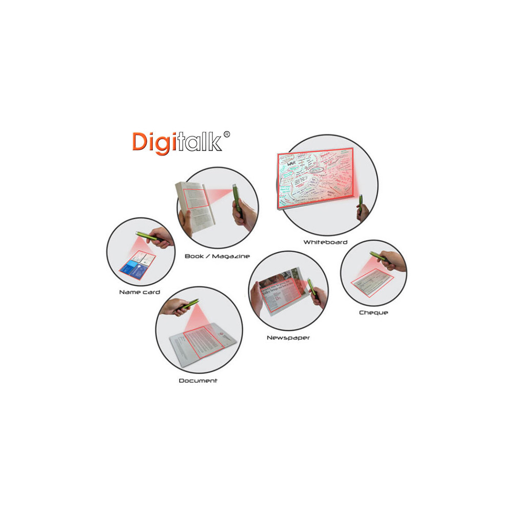 Digitalk ELEDIGCI-NM208 5-in-1 2D Laser Image Capture Pen - Image 3