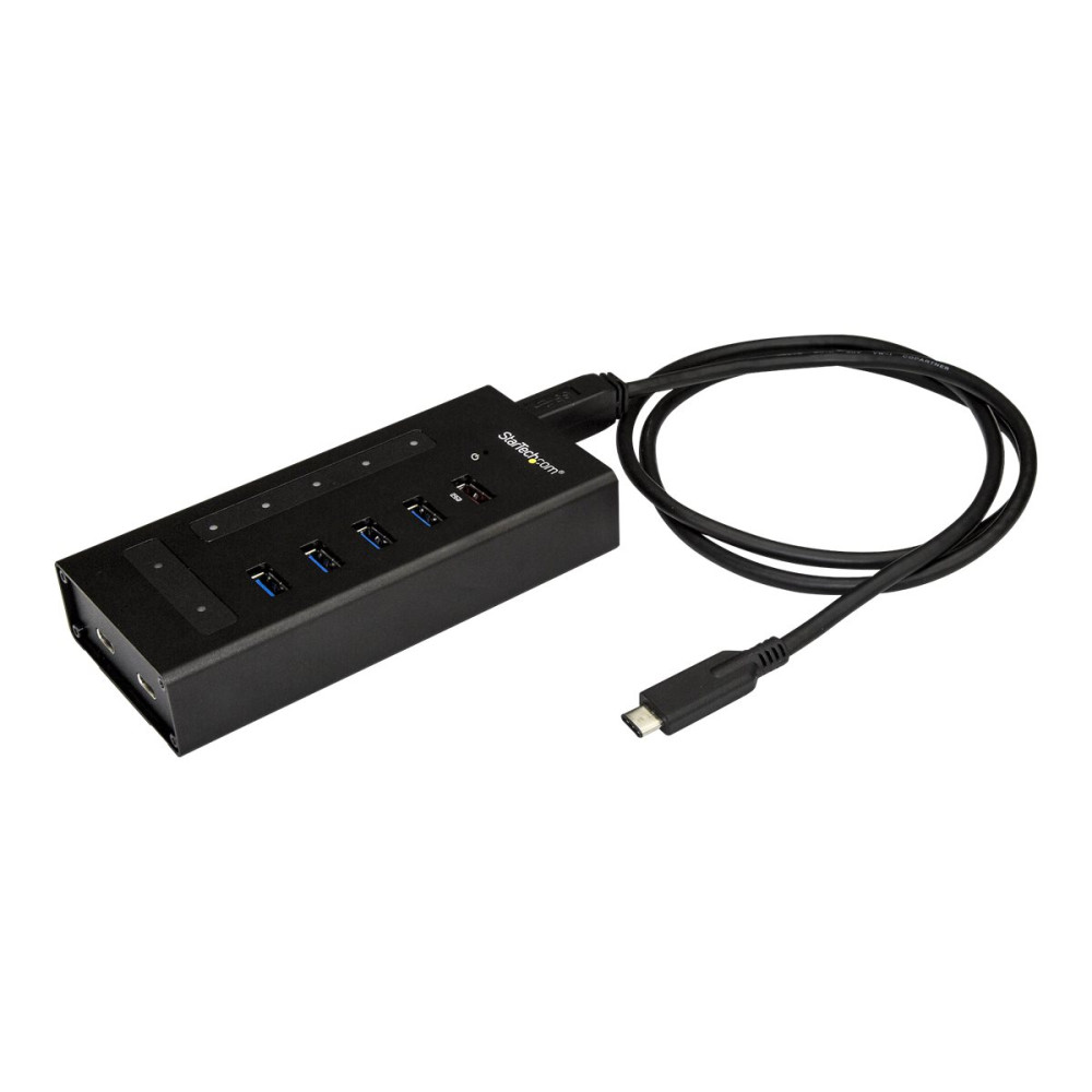 StarTech HB30C5A2CST 7 PORT USB-C HUB, USB-C(2), USB(5), RUGGED, MOUNT, DC, 2YR - Image 2