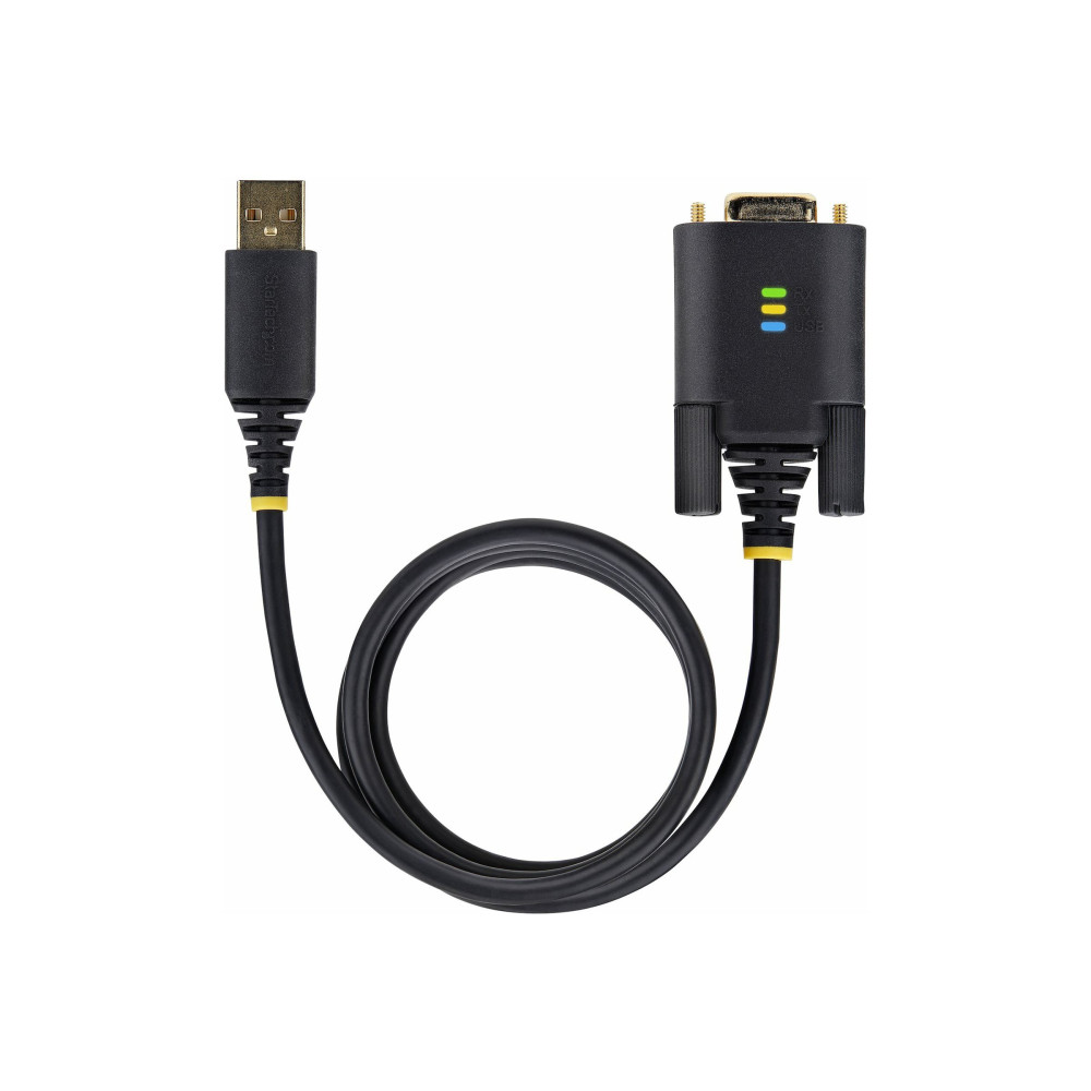 StarTech 1P10FFC-USB-SERIAL 10FT (3M) USB TO SERIAL ADAPTER CABLE, COM RETENTION, INTERCHANGEABLE SCREWS/ - Image 1