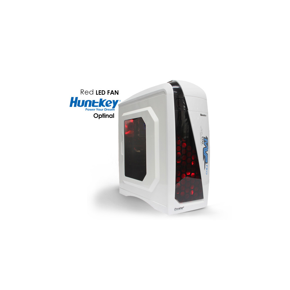 Huntkey CASHUNMVPPROBL-1 MVP Pro Gaming computer chassis - Blue (No PSU Included, NO FAN Included) - Image 4