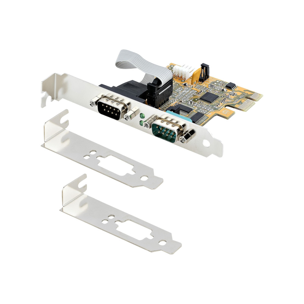 StarTech 21050-PC-SERIAL-CARD 2-PORT PCI EXPRESS SERIAL CARD, DUAL PORT PCIE TO RS232 (DB9) SERIAL CARD, 16 - Image 4