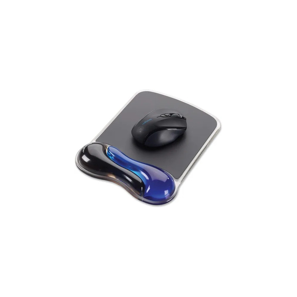 Kensington 62401 DUO GEL MOUSE PAD - BLUE/BLACK