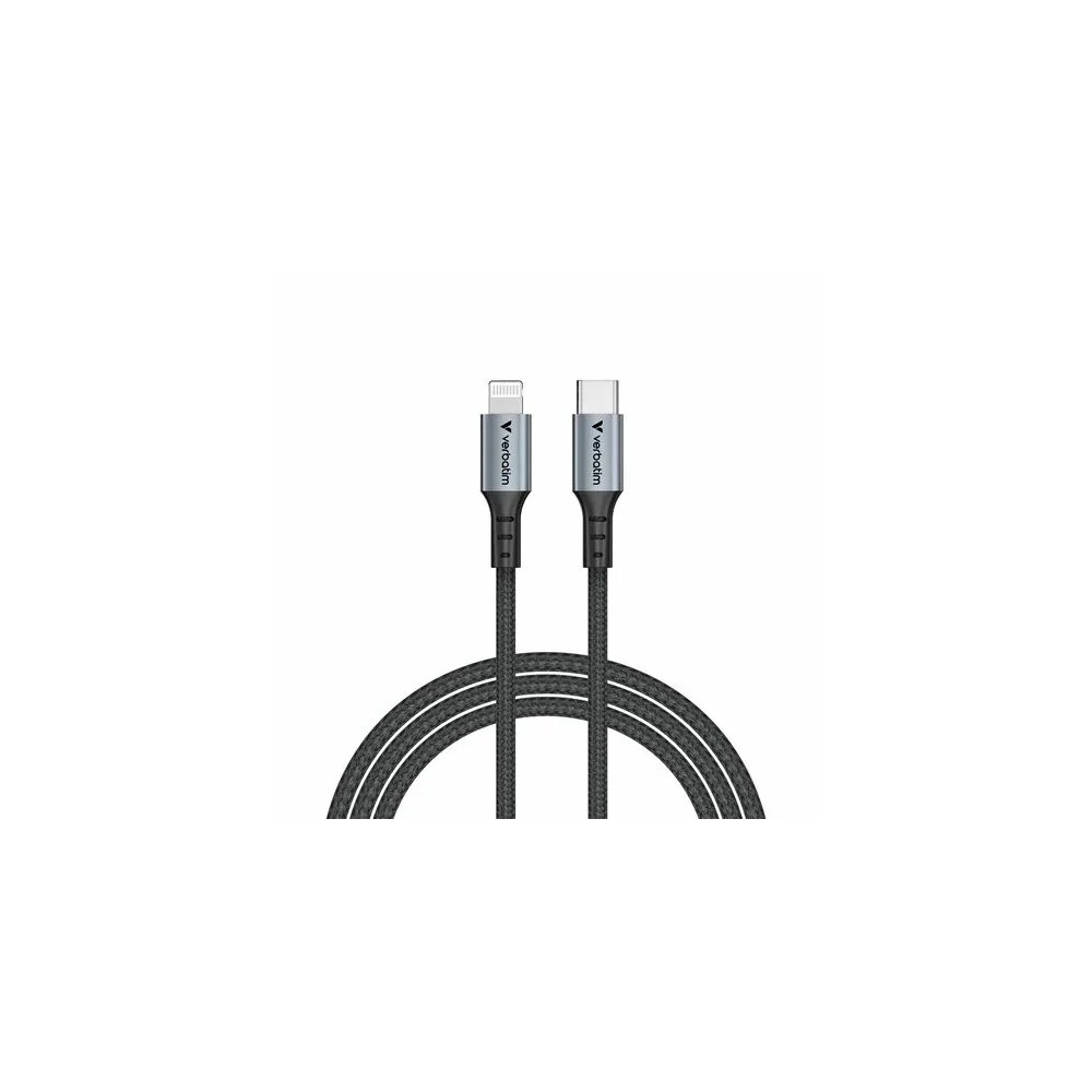 Verbatim 31844 120CM USB-C TO LIGHTNING CABLE - BLACK - Image 2