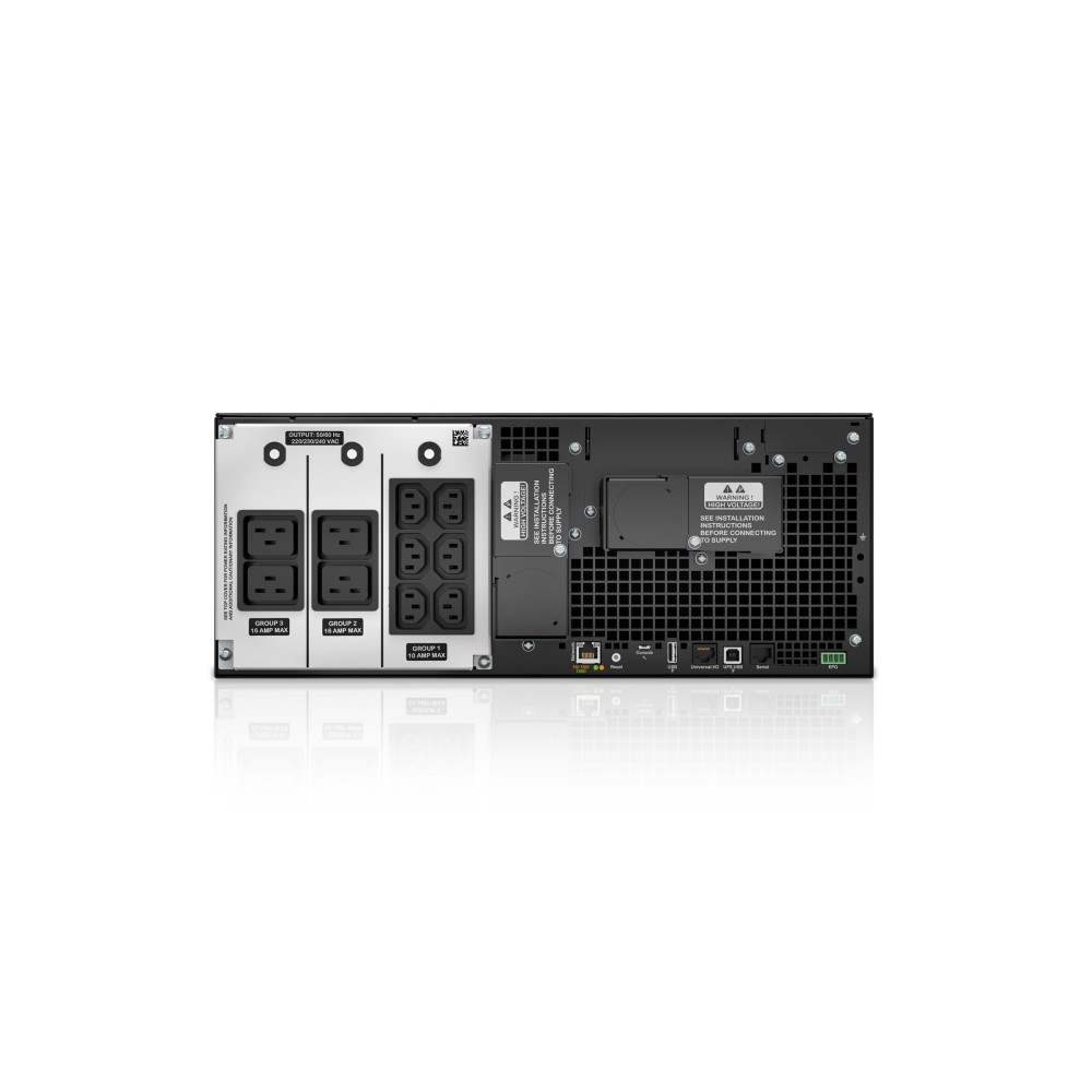 APC SRT6KRMXLI SMART-UPS (SRT), 6000VA, IEC(10), NETWORK, LCD, 4U RACK/TWR, 3YR - Image 3