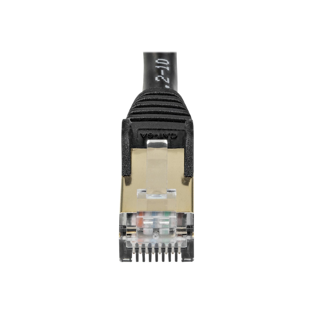 StarTech 6ASPAT7MBK 7M CAT6A ETHERNET CABLE - 10 GIGABIT SHIELDED SNAGLESS RJ45 100W POE PATCH CO - Image 2
