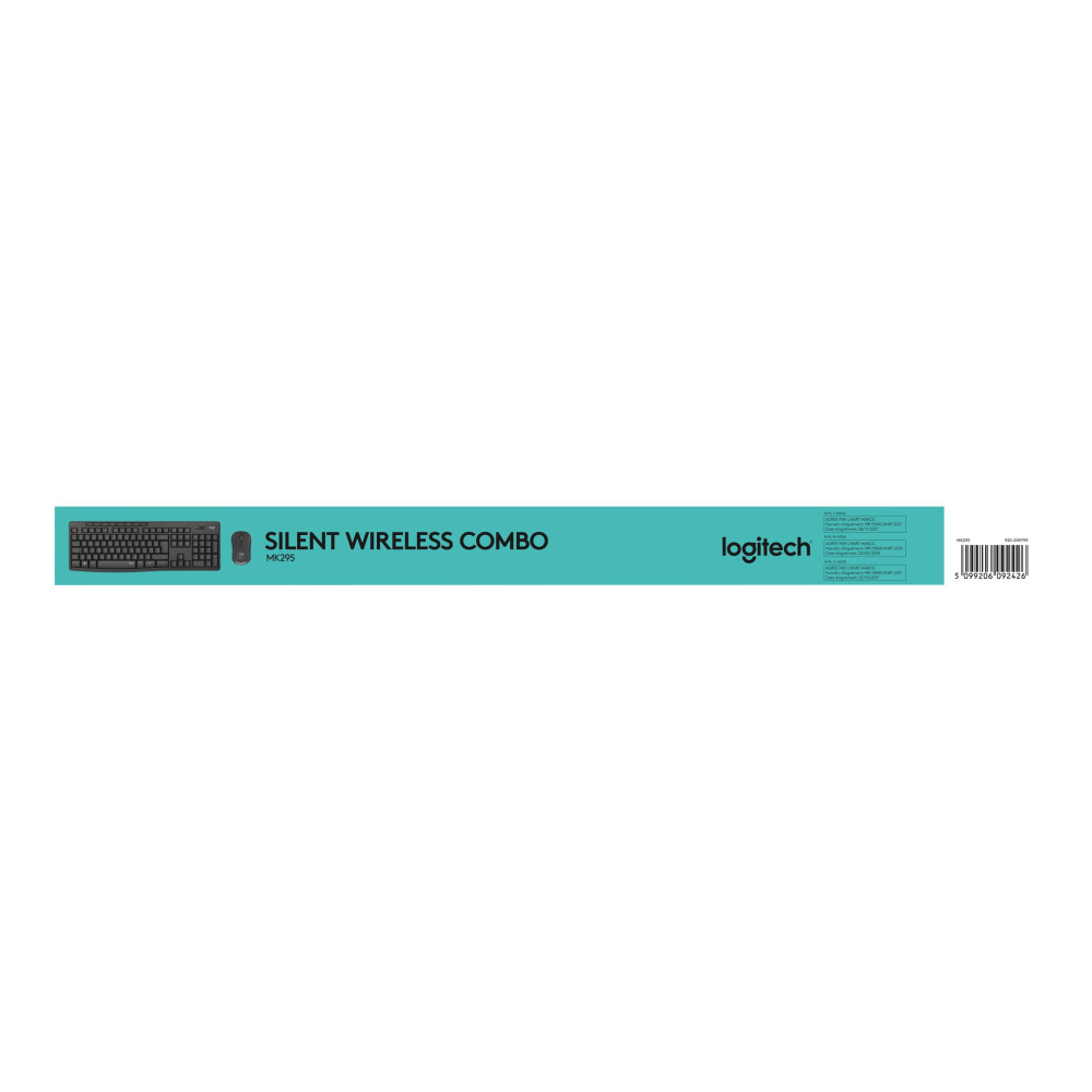 Logitech 920-009814 MK295 WIRELESS SILENT KEYBOARD AND MOUSE COMBO, 2.4GHZ USB RECEIVER - 1YR WTY - Image 13