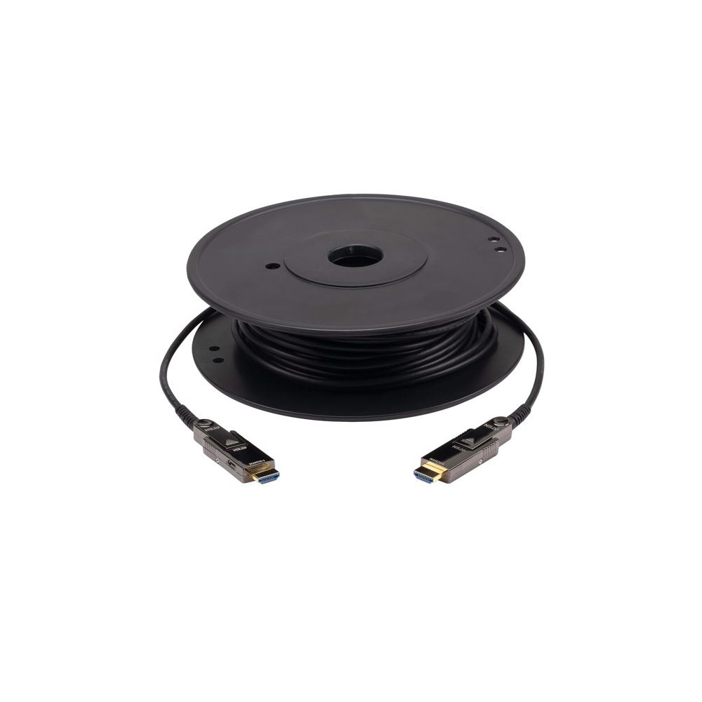 Aten VE7831A-AT 10M True 4K HDMI Active Optical Cable with pluggable gender connectors - Image 1