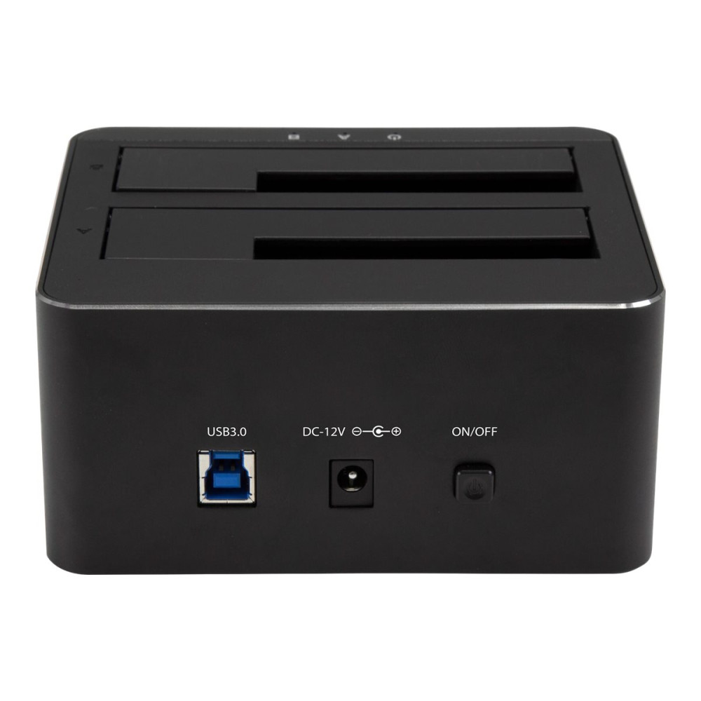 StarTech SDOCK2U33V DUAL BAY SATA HDD DOCKING STATION FOR 2.5 3.5" HDD - USB 3.0 2YR - Image 1