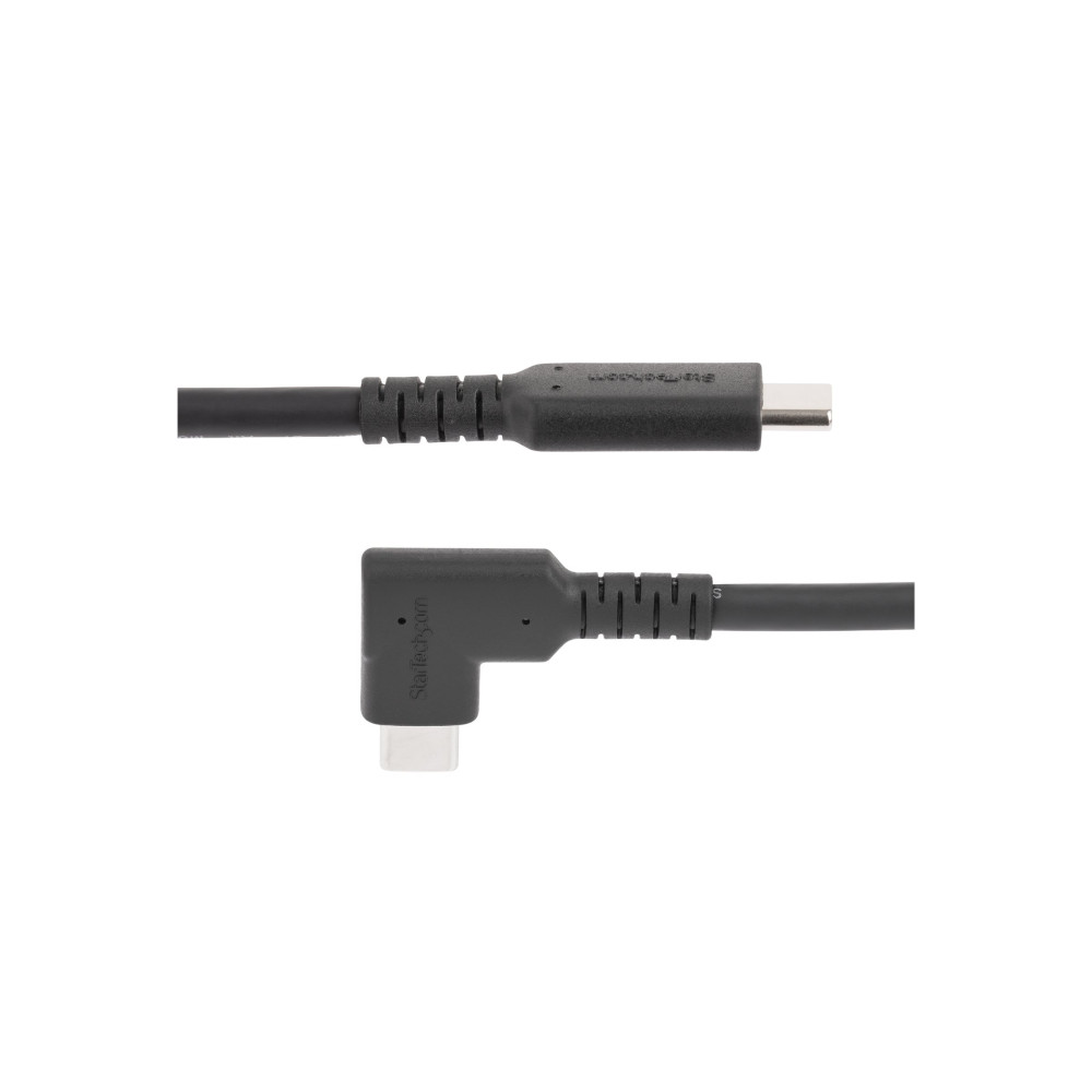 StarTech RUSB315CC2MBR 2m Rugged Right Angle USB-C Cable USB 5 Gbps, Thunderbolt Compatiable, 4K - Image 13
