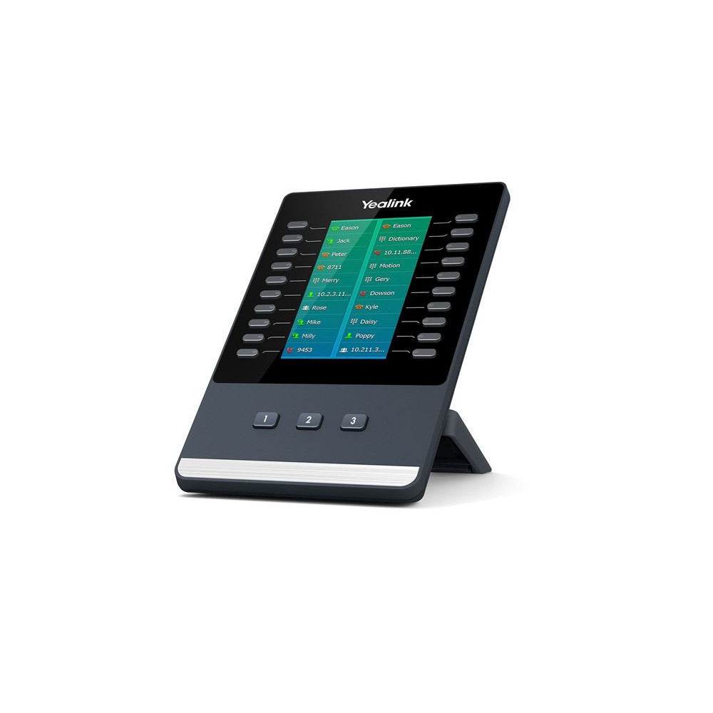 Yealink EXP50 Colour-screen Expansion Module for T5 Series IP phones, T53/T53W/T54W/T57W/T58A, T56A/ T58A/MP56/MP58/MP58-WH - Image 1