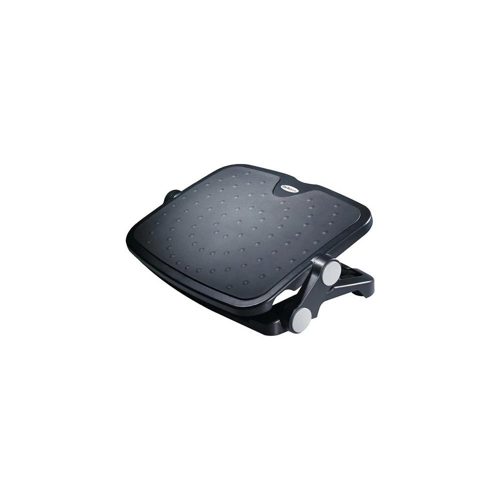 StarTech FTRST1 Footrest - TAA Compliant - Black - Create a more comfortable, ergonomic workspace - Adjustable Under Desk Foot Rest - Ergonomic Footrest for Desk - Large 18x14in platform - Office Footrest Stool - Two Adjustable heights(3.7in to  - Image 1