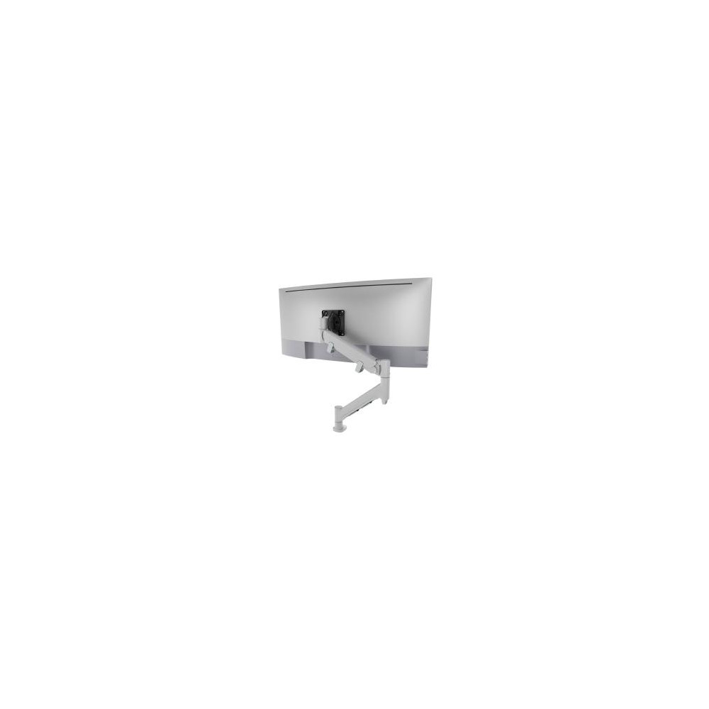 Atdec AWMS-HXB-G-S Single Monitor Heavy-Duty Dynamic Arm - Grommet Clamp - Silver - Image 1