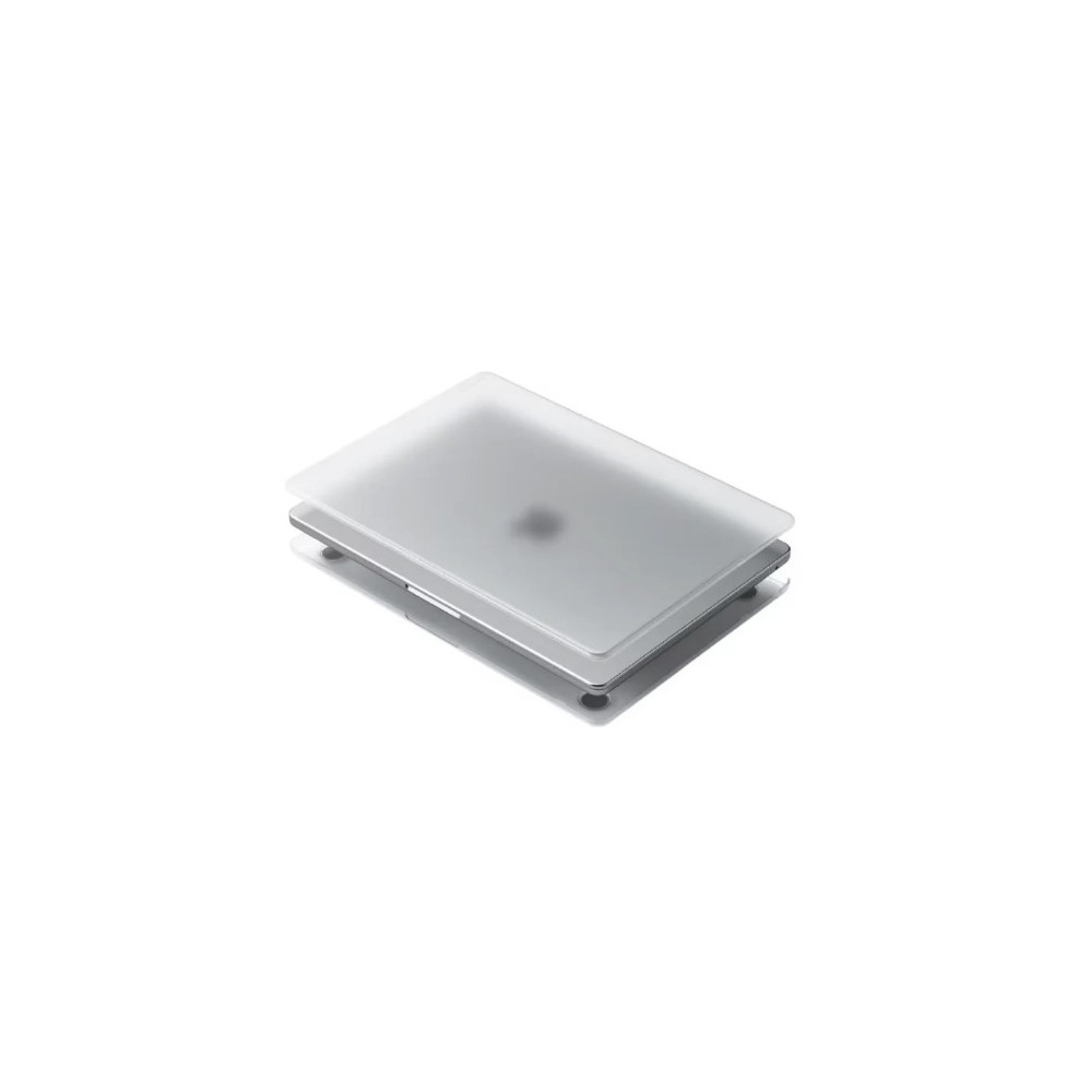 USP ACMBNEO Apple MacBook Neo (13') Hardshell Glassy Matte Case - Clear, Scratch Resistant, Lightweight, Anti-Slip Design, 5 Years Warranty - Image 1