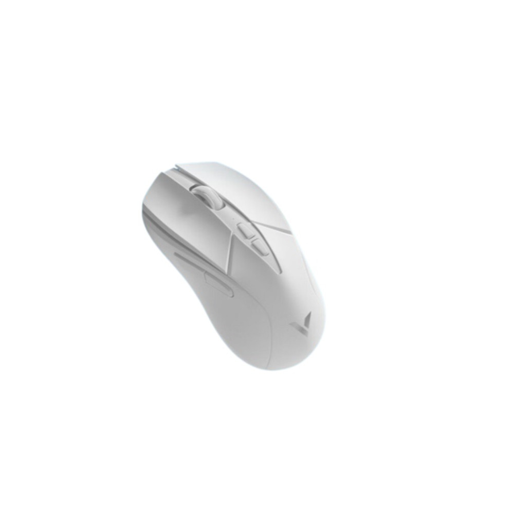 Rapoo V300SE WHITE V300SE 2.4GHz Wireless / Wired Gaming Mouse, WHITE Optical 400-12000 DPI Ergonomics design 10 Programmable buttons - Image 1