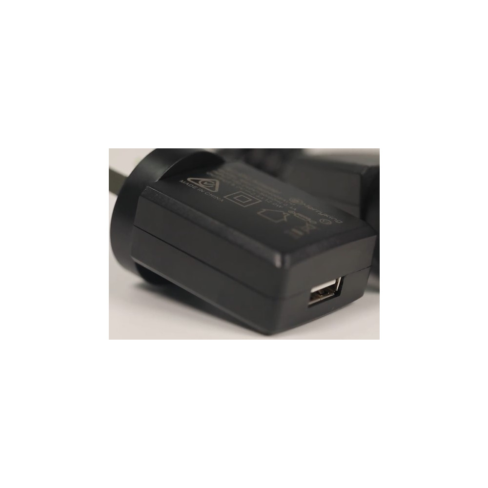 Yealink SIPPWR5V.6A-USB-AU 5V 0.6 Amp Replacement Power Supply Unit for W53H / W56H, W60B DECT Products, USB, No Cord Included - Image 1