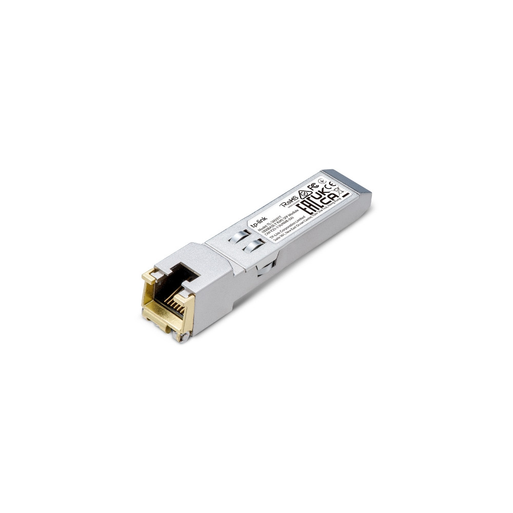 TP-LINK SM331T OMADA 1000BASE-T RJ45 SFP MODULE, 100M, 3YR - Image 1