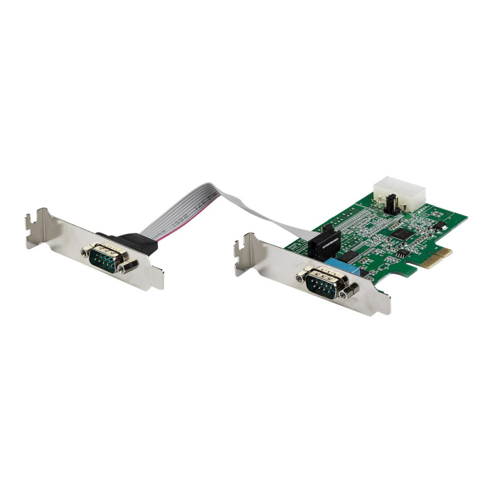 StarTech PEX2S953LP 2-PORT PCI EXPRESS RS232 SERIAL ADAPTER CARD - PCIE RS232 SERIAL HOST CONTROL - Image 4