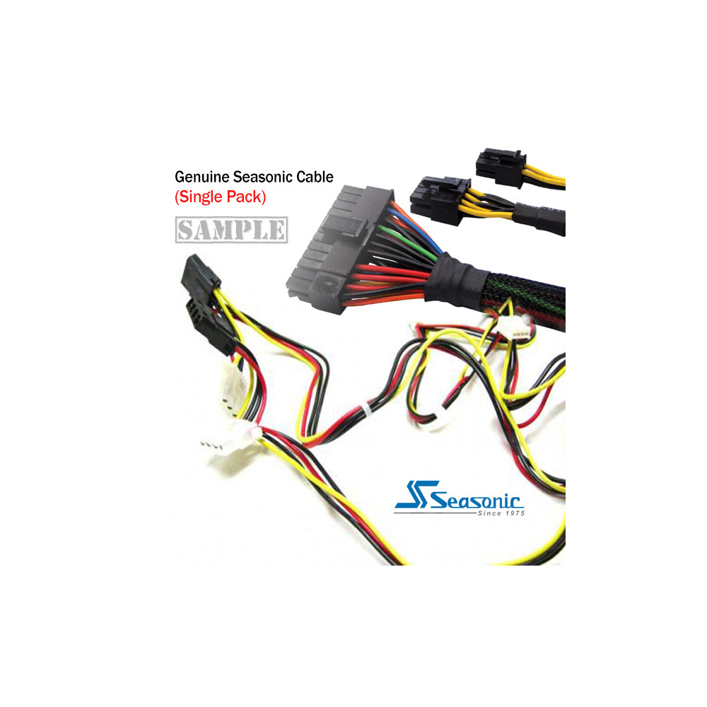 Seasonic ACBSEAMODUL1PCS Modular cable for all models of Power Supply (Single Pack) - Image 1