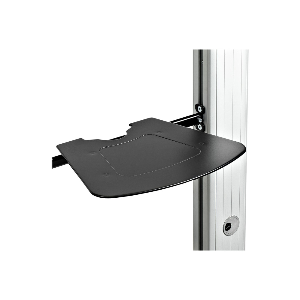 StarTech STNDMTVDUO DUAL TV CART FOR 37-60IN VESA TVS UP TO 110LB/50KG EACH - HEIGHT ADJUSTABLE TV MO - Image 4