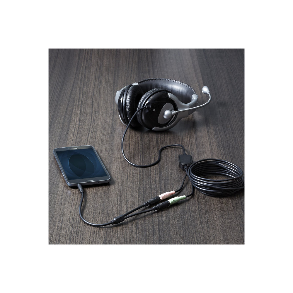 StarTech MUYHSMFF 3.5MM STEREO SPLITTER CABLE, 4-POSITION TO 2X 3-POSITION, M/F, LTW - Image 5