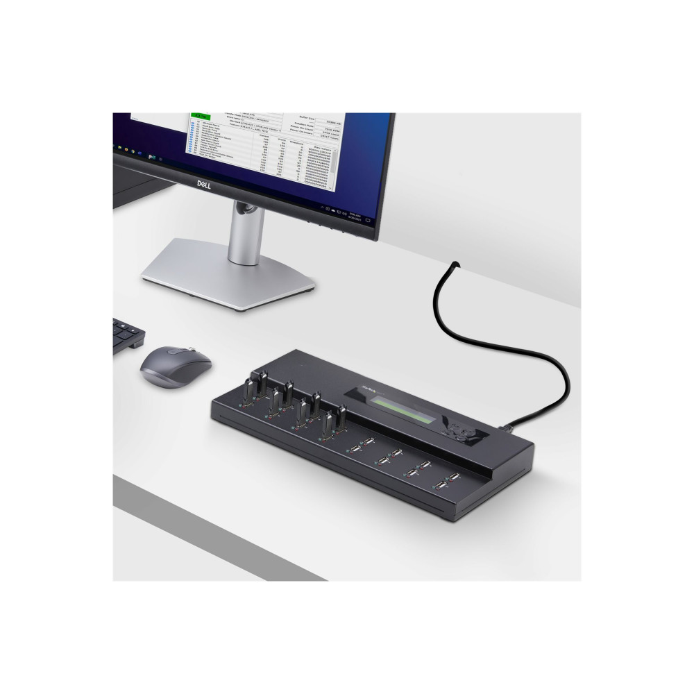 StarTech USBDUPE115 STANDALONE 1 TO 15 USB THUMB DRIVE DUPLICATOR AND ERASER, MULTIPLE USB FLASH DRIV - Image 5