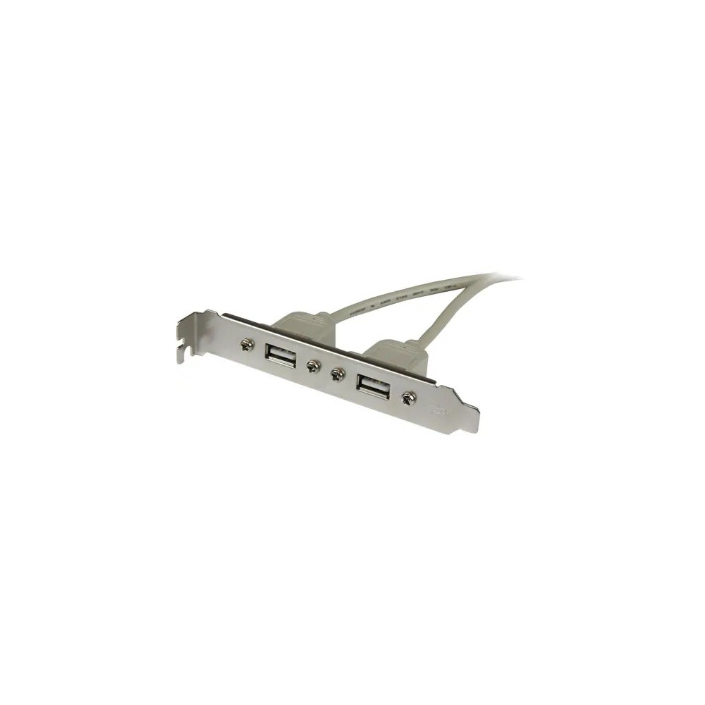 StarTech USBPLATE 2 PORT USB A FEMALE SLOT PLATE ADAPTER - Image 3