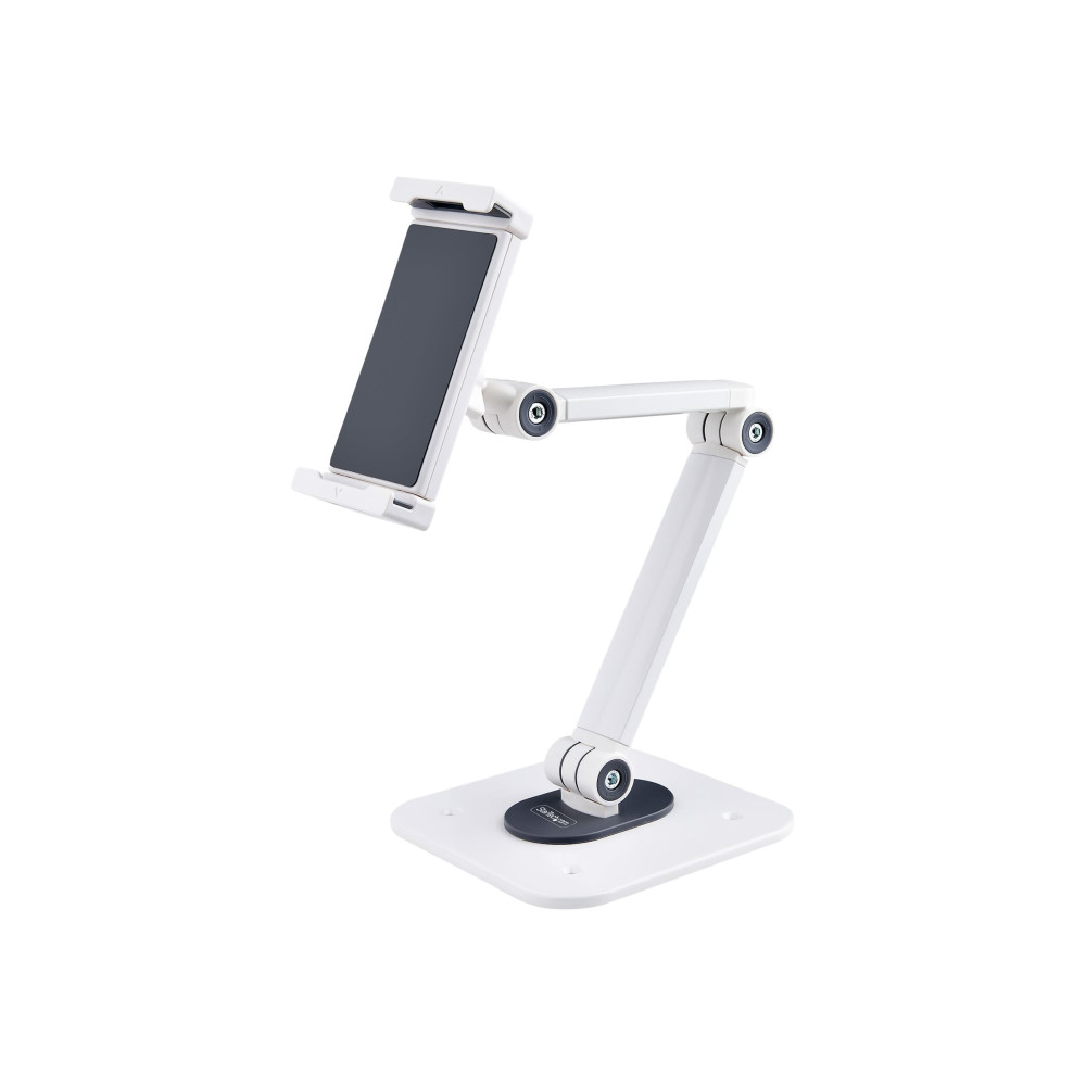 StarTech ADJ-TABLET-STAND-W UNIVERSAL TABLET DESK STAND- WHITE - Image 4