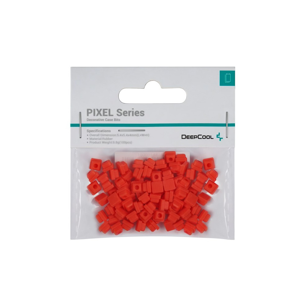 DEEPCOOL R-PIXEL-RD100-G-1 PIXEL Decorative Case Bits - Red / CH160, CH360, CH360 DIGITAL, CH560, CH560 DIGITAL, CH780, MORPHEUS - Image 1