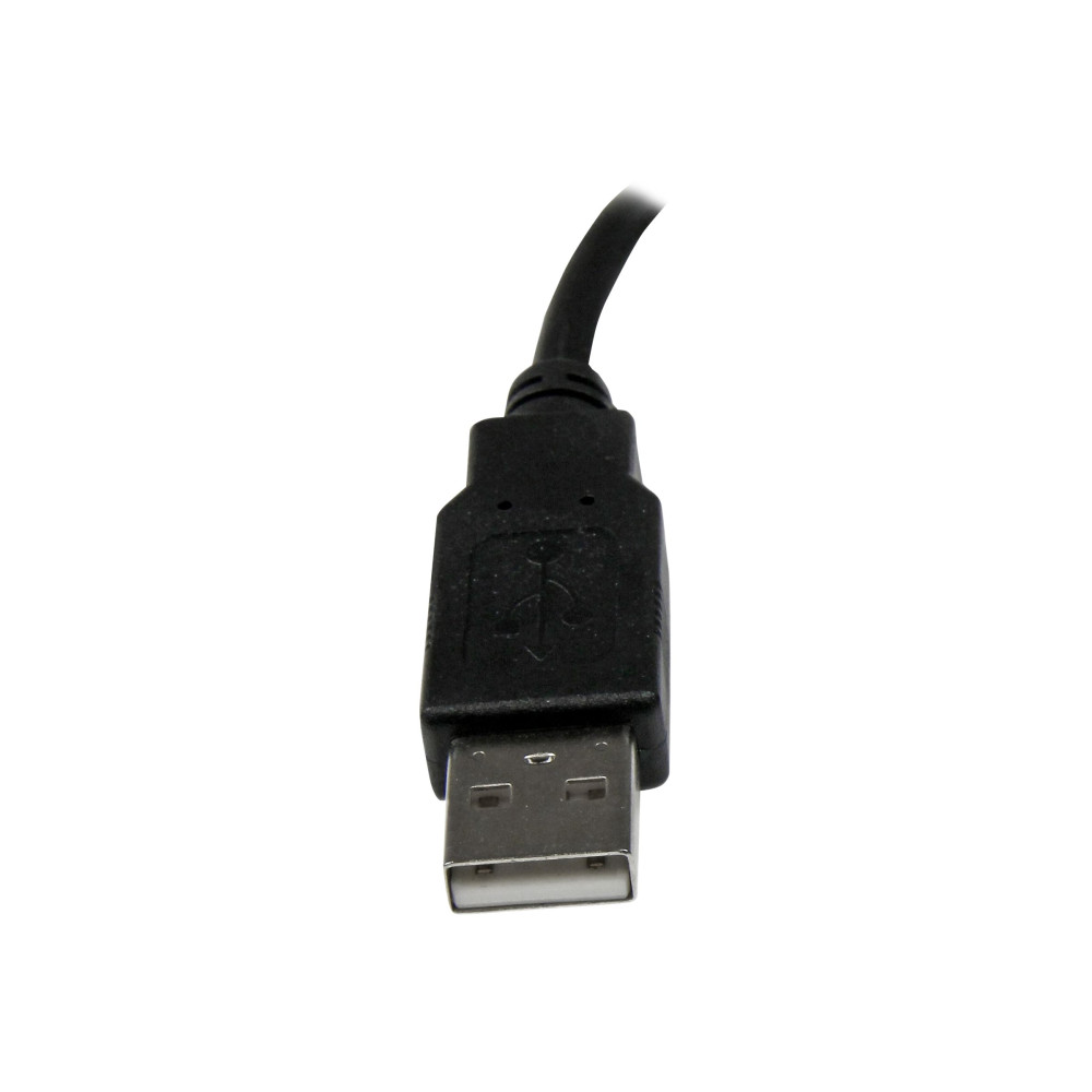 StarTech USBEXTAA6IN 0.15M USB2.0 A TOA EXTENSION CABLE, M/F, BLACK, LTW - Image 2