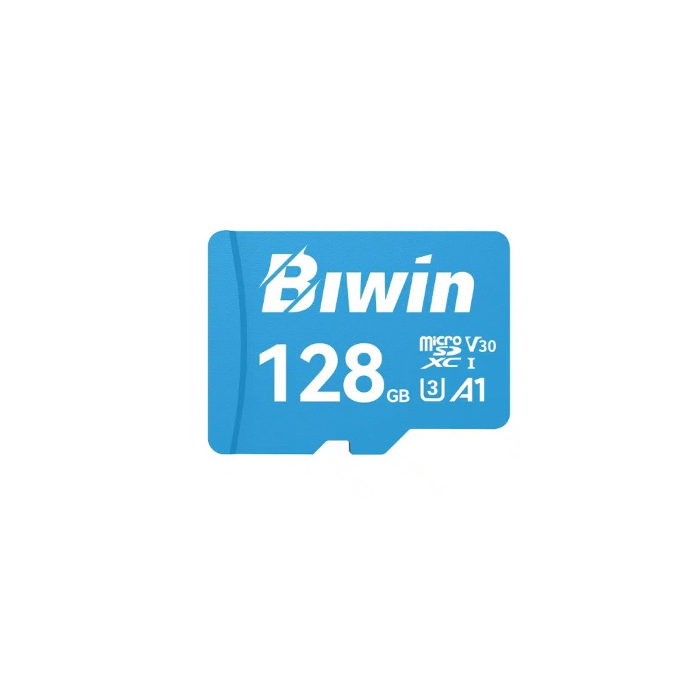 Biwin BMMS100128G-RGX MS100-128G microSD3.0 Read & Write Speed up to 100MB/s & 50MB/s - Image 1