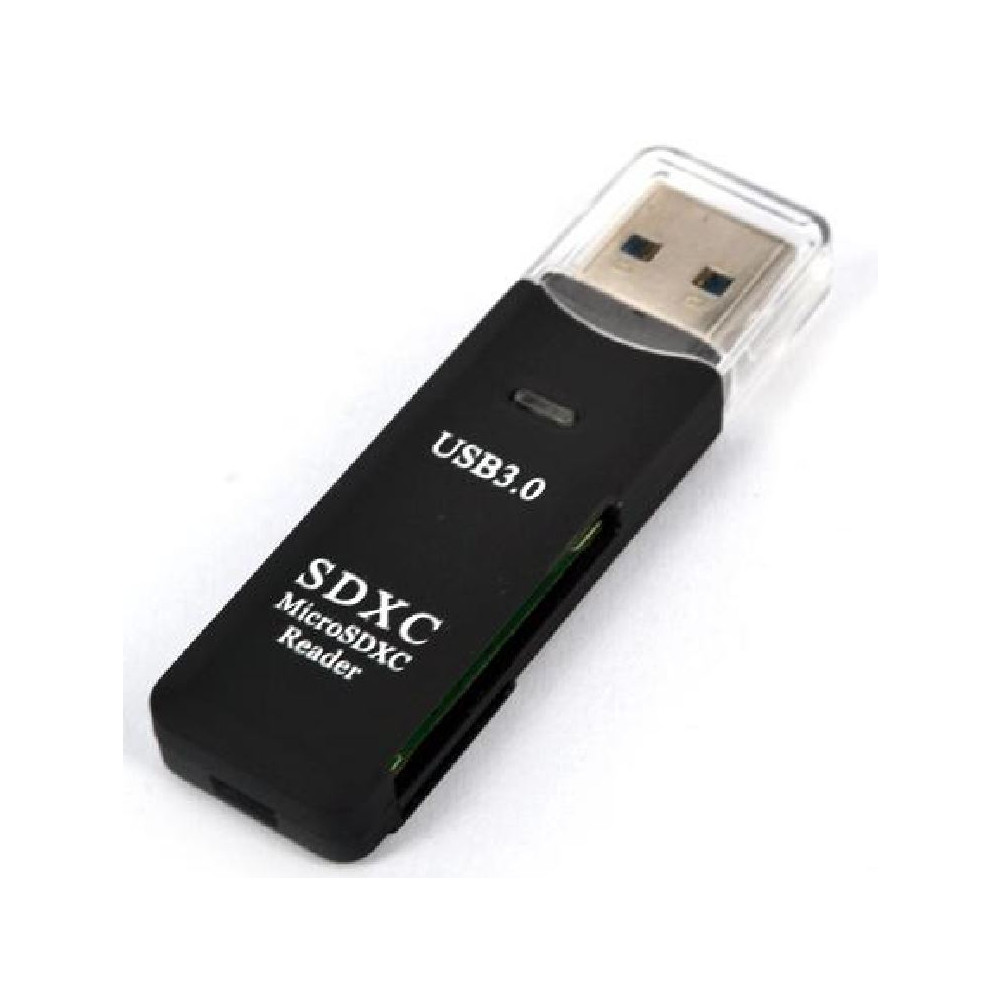 Astrotek AT-USB-READER USB 3.0 Card Reader for SD and Micro SD Black Colour - Image 1