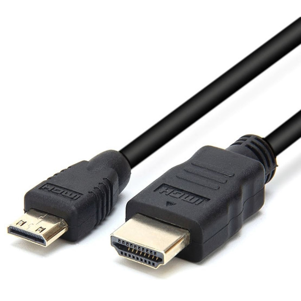 Astrotek AT-HDMIMINI-MM-1.8 Mini HDMI to HDMI Cable 2m with Ethernet 1.4V 3D HD 1080p Male to Male for Camera Camcorder Mobile Laptop Tablet Graphic Video Card - Image 1