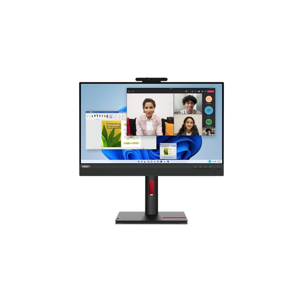 Lenovo 12NBGAR1AU ThinkCentre Tiny-in-One 23.8'/24' FHD TOUCH 60Hz 1920x1080 16:9 4ms Height Adjust Tilt Swivel Pivot Webcam Mic HDMI DP IPS USB3.2 Anti-glare - Image 1