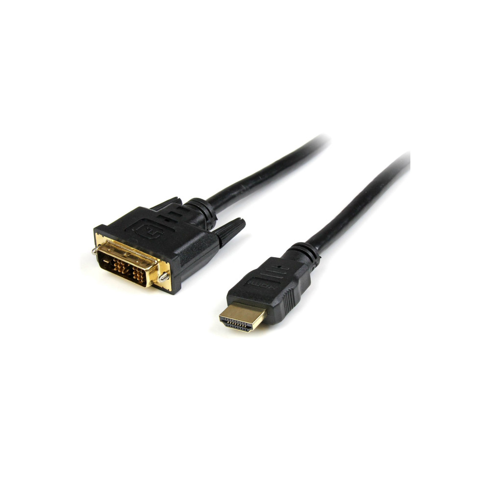 StarTech HDMIDVIMM6 1.8M HDMI TO DVI-D ADAPTER CABLE, M/M, LTW - Image 5