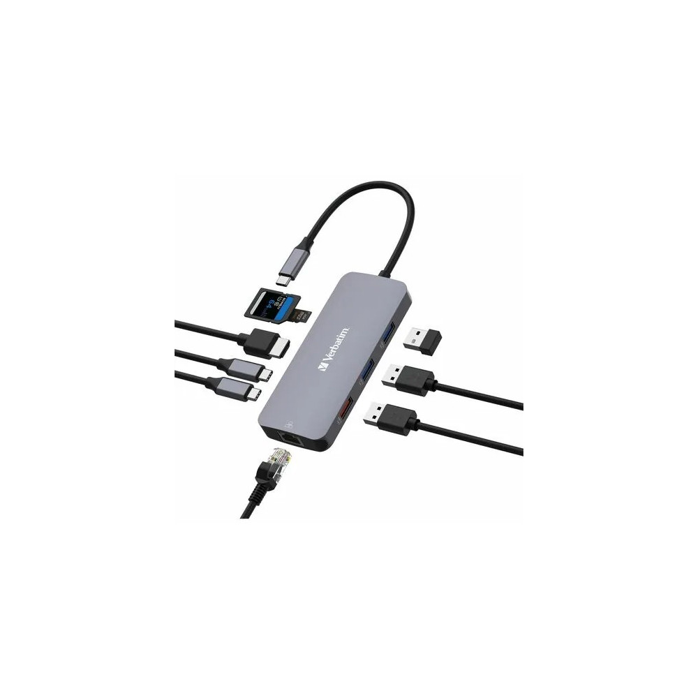 Verbatim 32152 CMH-09 USB-C MULTIPORT HUB : HD - Image 4