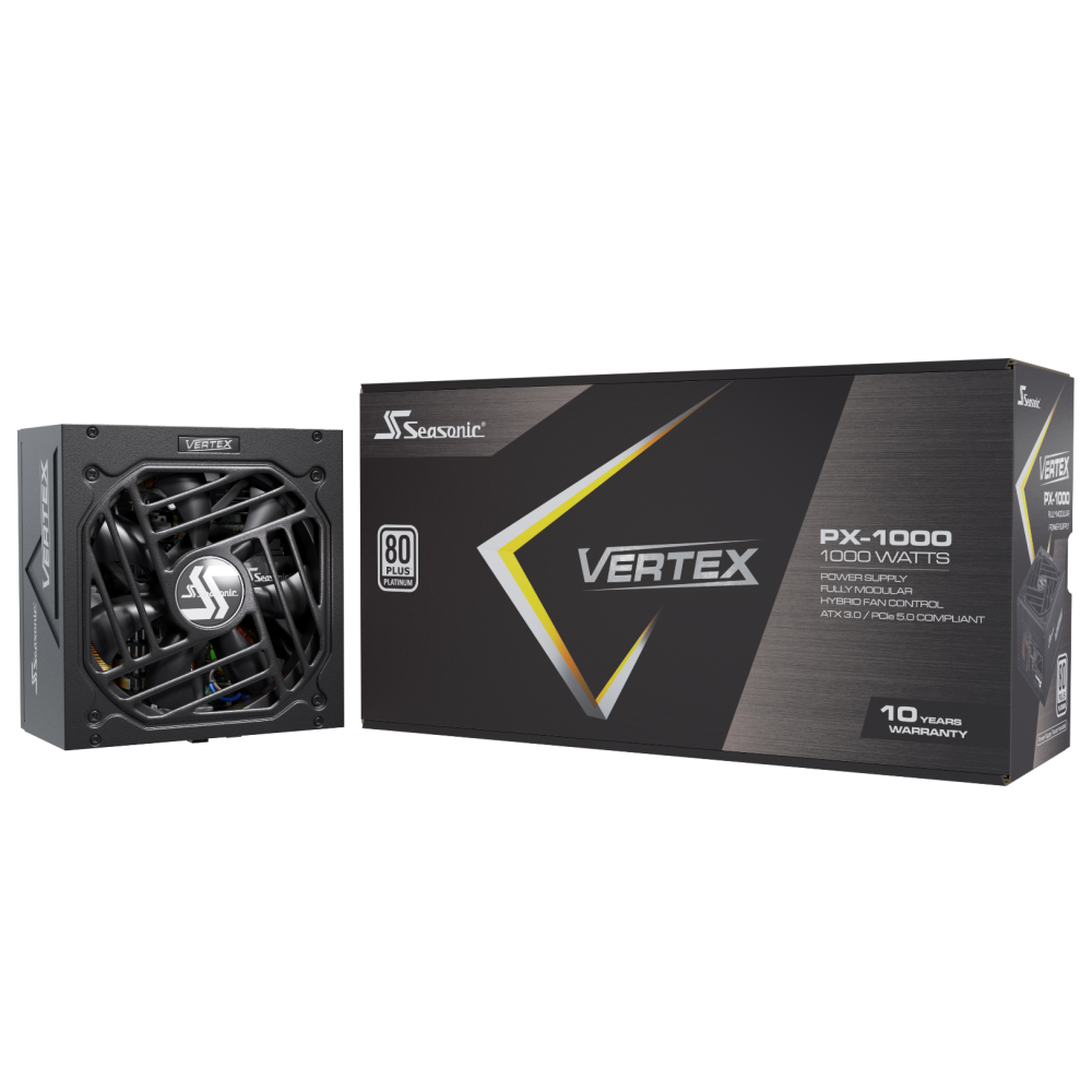 Seasonic PSUSEAVERPX1000 VERTEX 1000W (PX-1000) Platinum Fully Modular PSU ATX 3.0 - Image 5