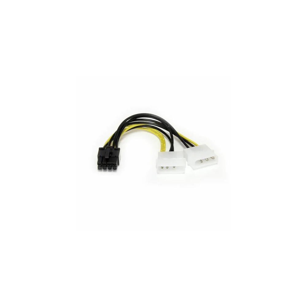 StarTech LP4PCIEX8ADP Adapter Cord - 15.24 cm - For PCI Express Card - LP4 / PCI-E - 1 Each - Image 2