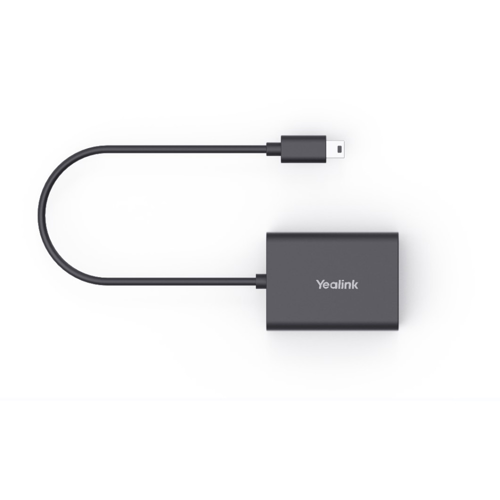 Yealink EHS62 Wireless Headset Adapter for WH62/3, Compatible with Unify/Mitel/T27G/T29G/T4XG desk phones - Image 1