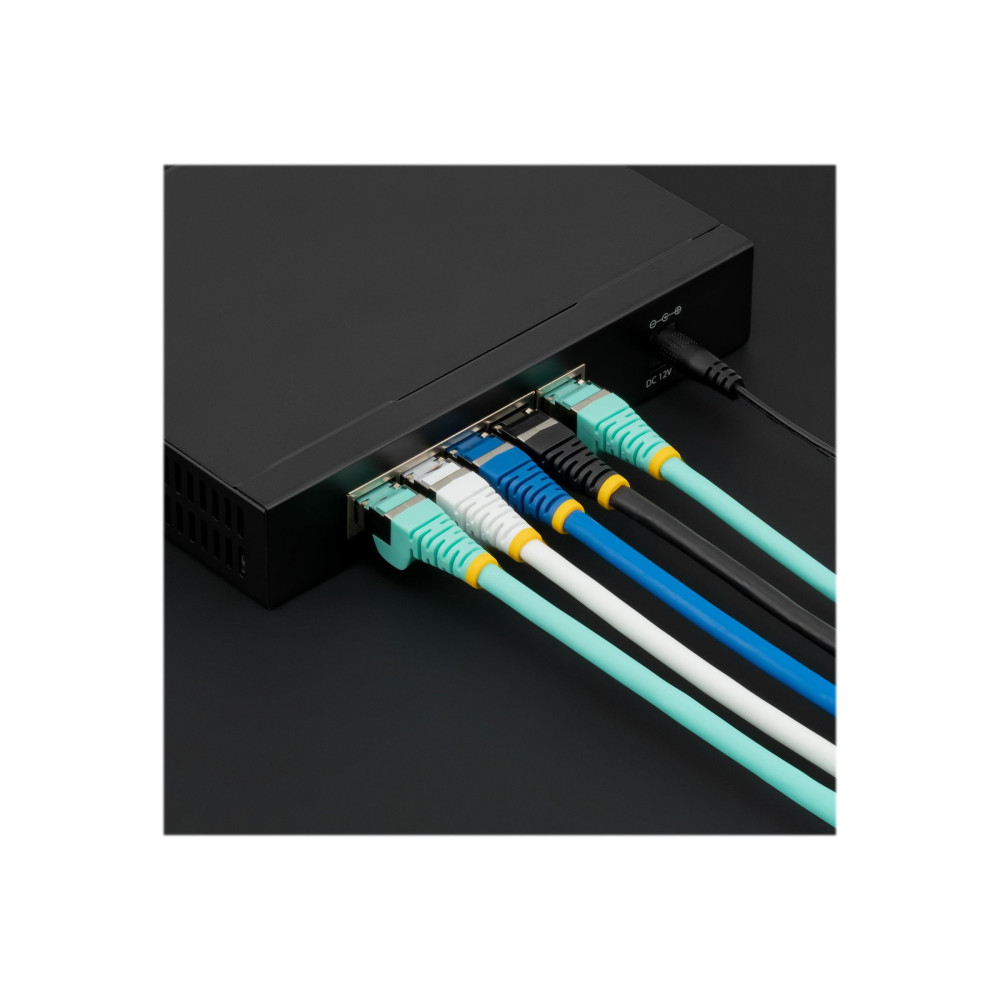 StarTech NLBK-3M-CAT6A-PATCH 3M CAT6A ETHERNET CABLE - BLACK - LOW SMOKE ZERO HALOGEN (LSZH) - 10GBE 500MH - Image 3