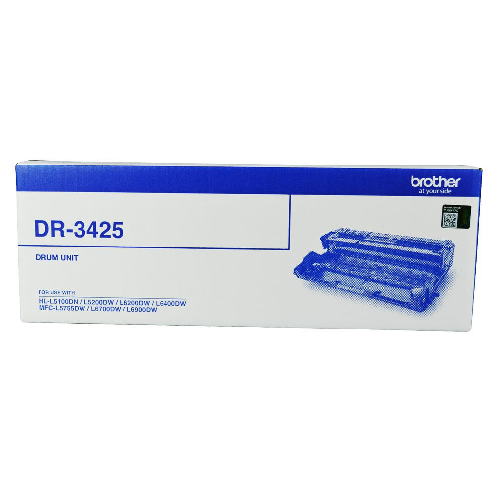 Brother DR-3425 Drum Unit -To Suit HL-L5100DN/L5200DW/L6200DW/L6400DW & MFC-L5755DW/L6700DW/L6900DW - Image 1