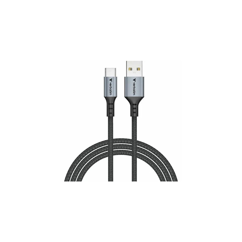 Verbatim 31843 18W USB-A TO USB-C CABLE - BLACK - Image 1