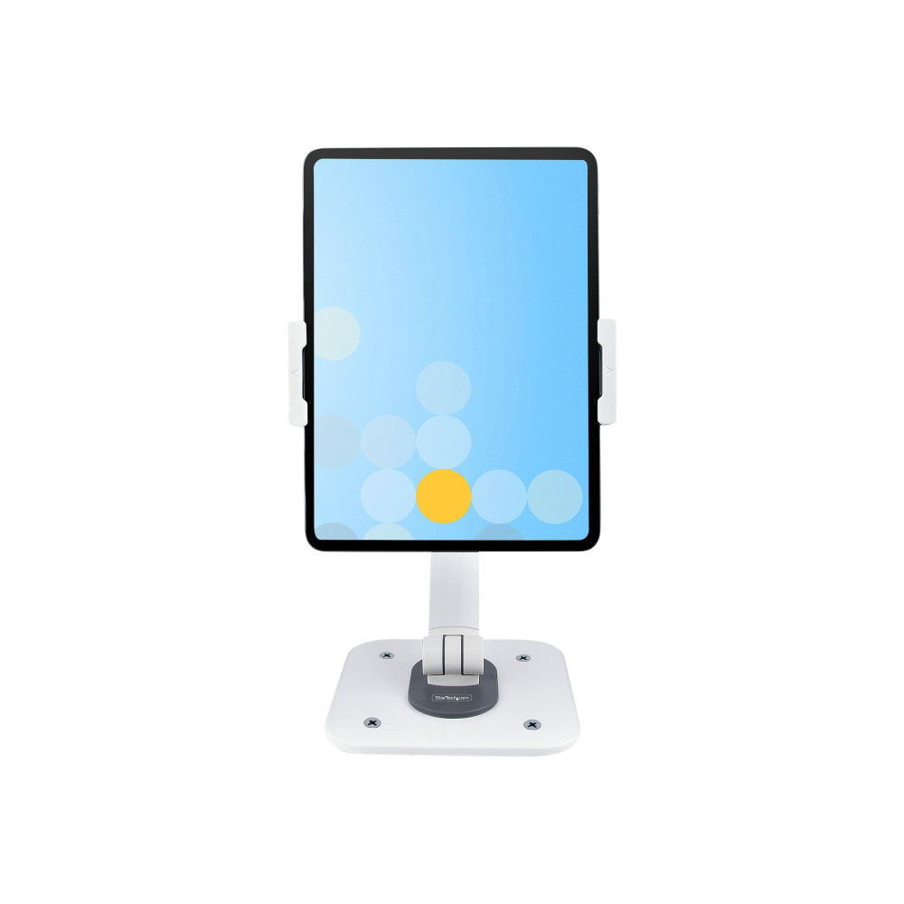 StarTech ADJ-TABLET-STAND-W UNIVERSAL TABLET DESK STAND- WHITE - Image 1