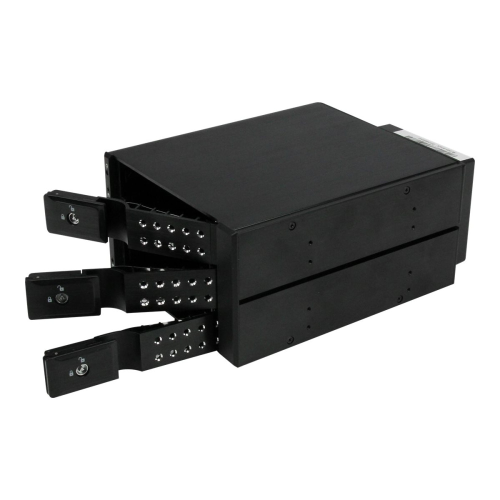 StarTech HSB3SATSASBA 3 BAY 3.5" SATA/SAS TRAYLESS MOBILE RACK BACKPLANE - Image 4