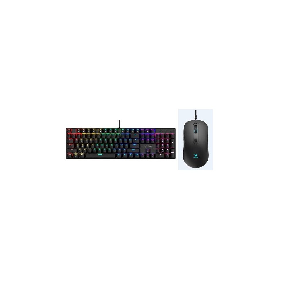 Rapoo V128S Backlit Mechanical Gaming Keyboard & Optical Gaming Mouse - Image 1