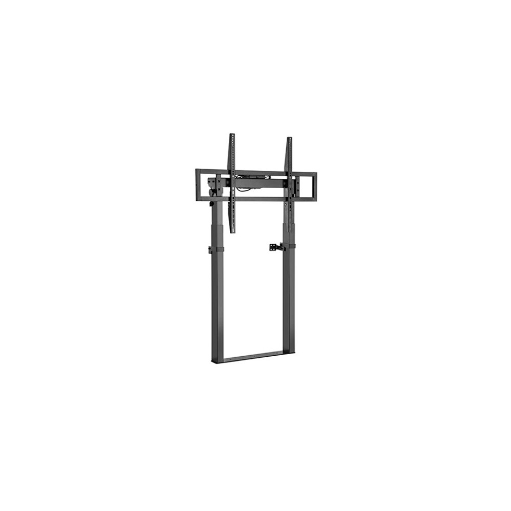 Brateck TTL14-68FR-B TTL14-68FR Motorized Wall Mount Stand, Designed for the Heaviest TV Fit Screen Size: 55'-100'up to120kg - Matte Black（LS） - Image 1